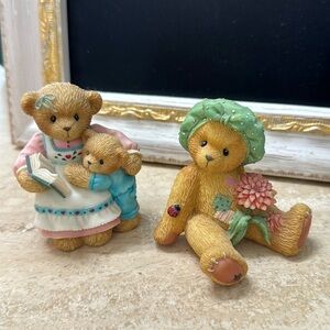 Cherished Teddies Bear Bundle 2 Piece Teddy bears Vintage Collectible